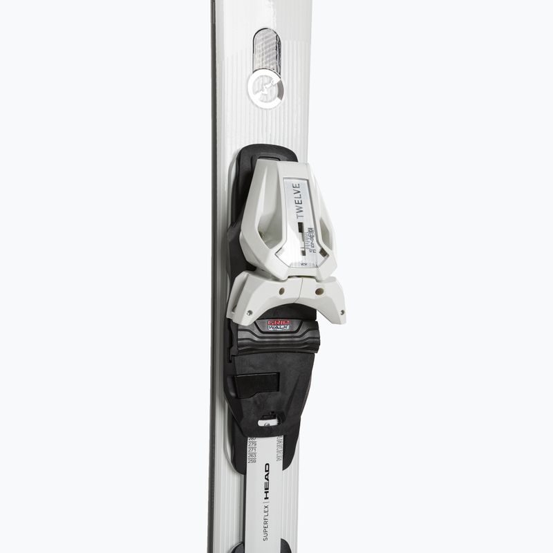 Women's Downhill Ski HEAD e-power Joy SW SF-PR + Joy 12 white/silver 4