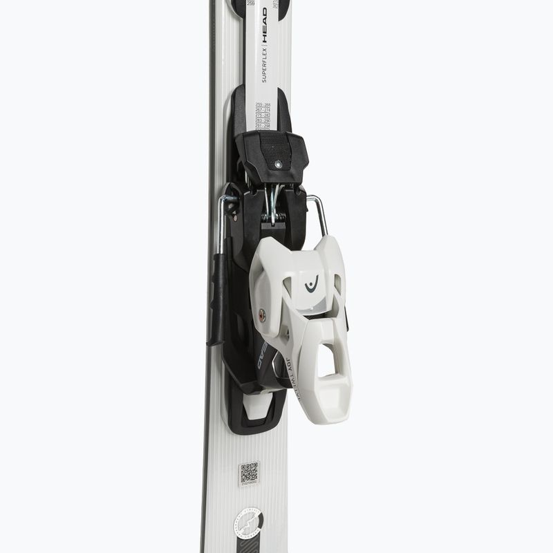 Women's Downhill Ski HEAD e-power Joy SW SF-PR + Joy 12 white/silver 5