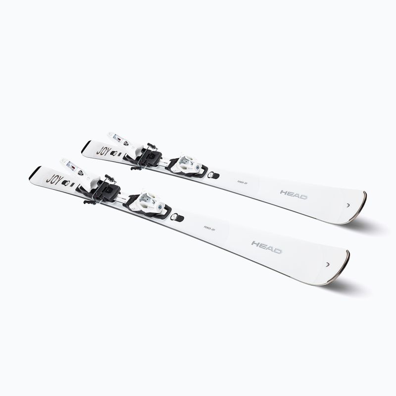 Women's Downhill Ski HEAD e-power Joy SW SF-PR + Joy 12 white/silver 6