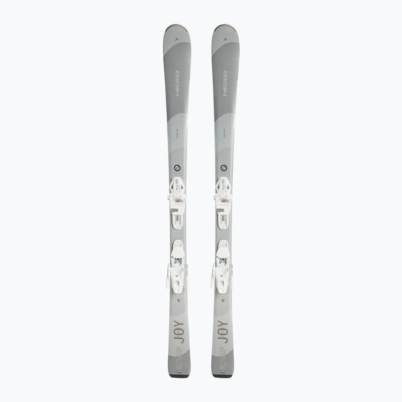 Women's Downhill Ski Head e.pure Joy SLR Joy Pro + Joy 9 silver/grey