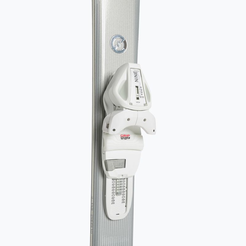 Women's Downhill Ski Head e.pure Joy SLR Joy Pro + Joy 9 silver/grey 4