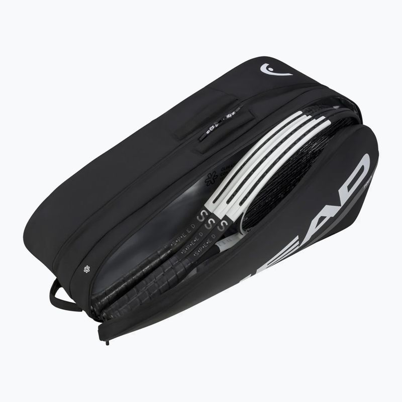 HEAD Team Racquet Tennis Bag L black/white 2