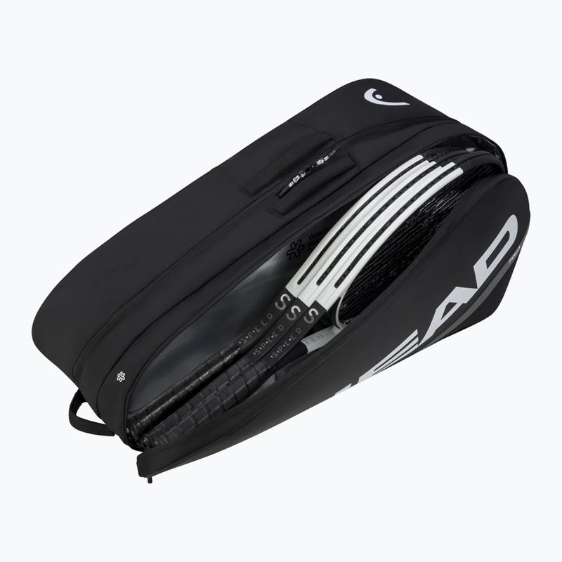 HEAD Team Racquet Tennis Bag L black/white 3