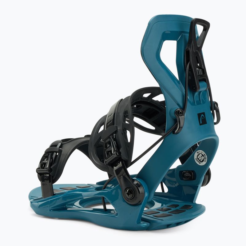 Snowboard bindings HEAD RX One petrol 4