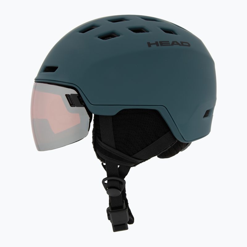 Ski helmet HEAD Radar night petrol/silver red 3