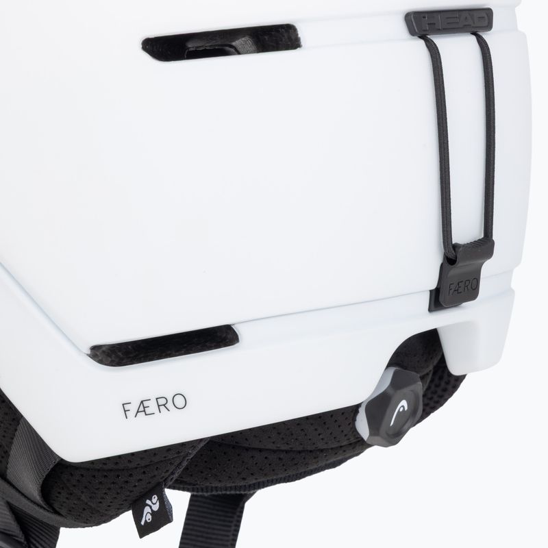 Ski helmet HEAD Faero white 8