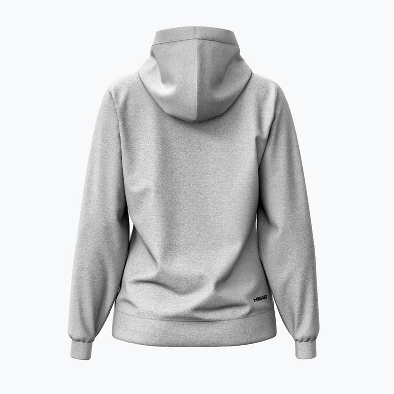 Women's HEAD Club Original Hoodie grey/melange 2