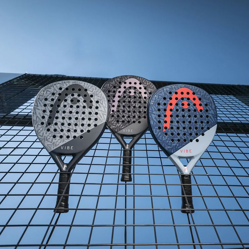 HEAD padel racket Vibe 2025 black/purple 6