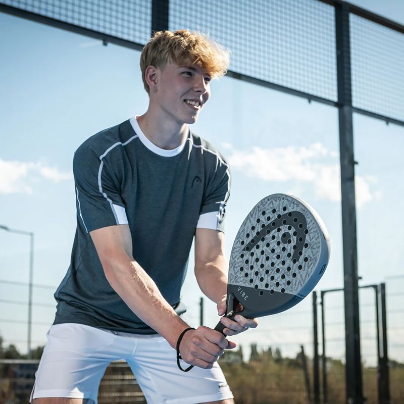HEAD padel racket Vibe 2025 grey/ black 6