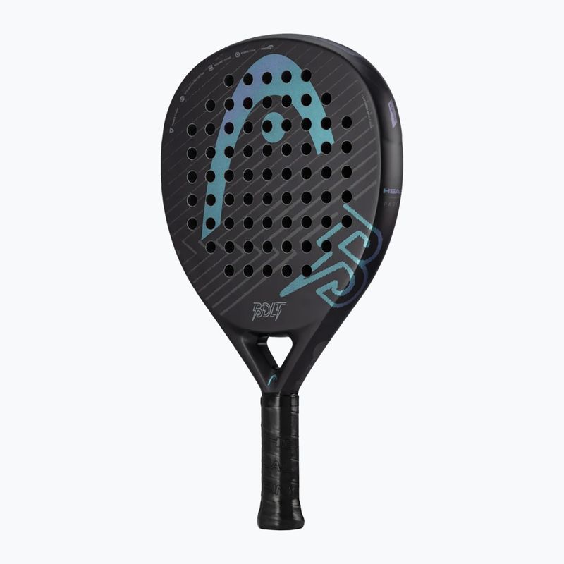 HEAD padel racket Bolt 2025 black/purple 2