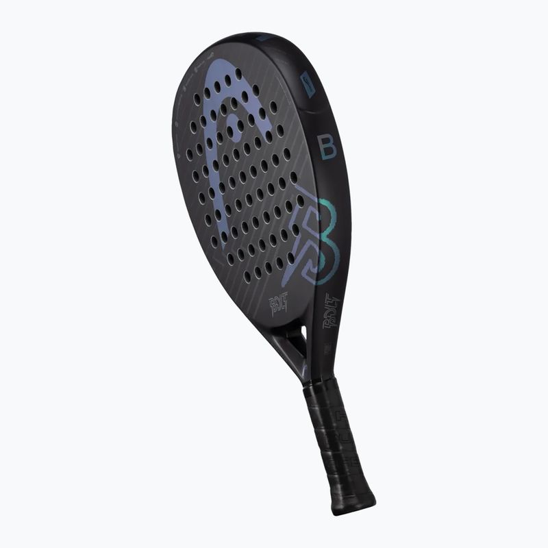 HEAD padel racket Bolt 2025 black/purple 3