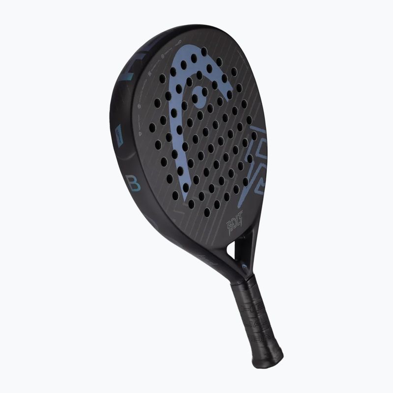 HEAD padel racket Bolt 2025 black/purple 4