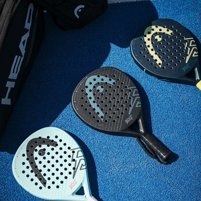 HEAD padel racket Bolt 2025 black/purple 8