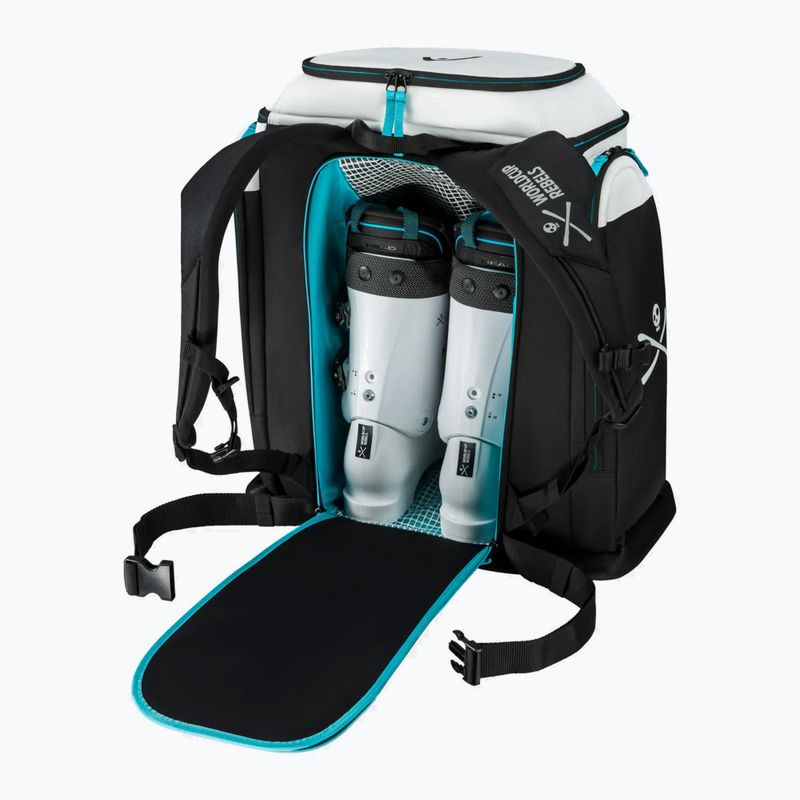 Ski backpack HEAD Rebels Racing Backpack 70 l black/white 3