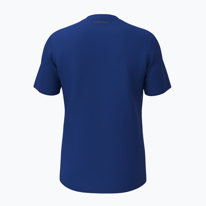 Men's tennis shirt HEAD Club 25 Tech royal 2