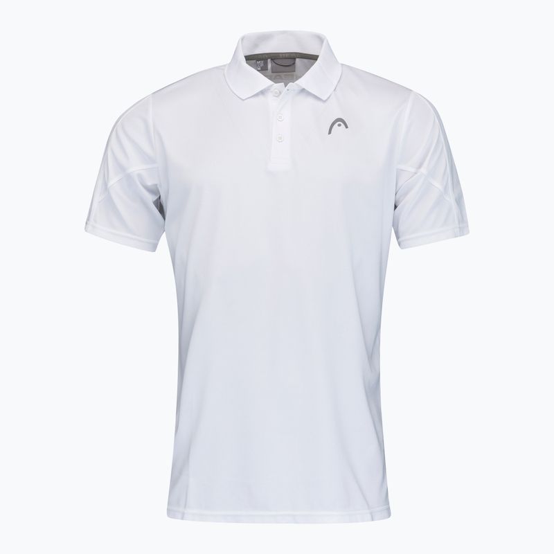 HEAD Club 22 Tech men's tennis polo shirt white 811421