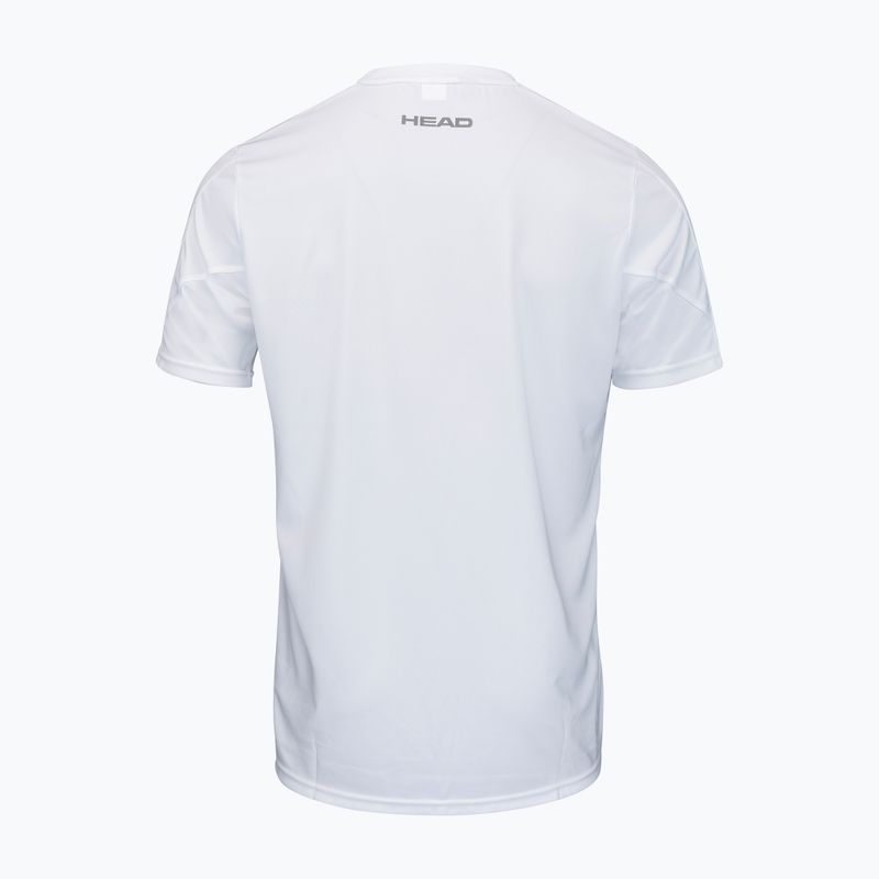 HEAD Club 22 Tech men's tennis shirt white 811431 2