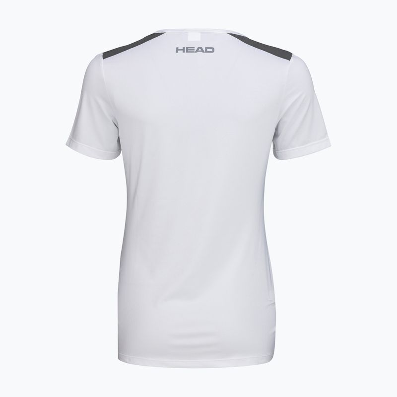 HEAD Club 22 Tech women's tennis shirt white 814431 2