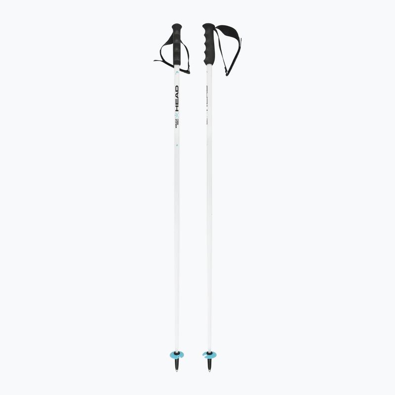 Ski poles HEAD Worldcup SL white/black/speed blue 6