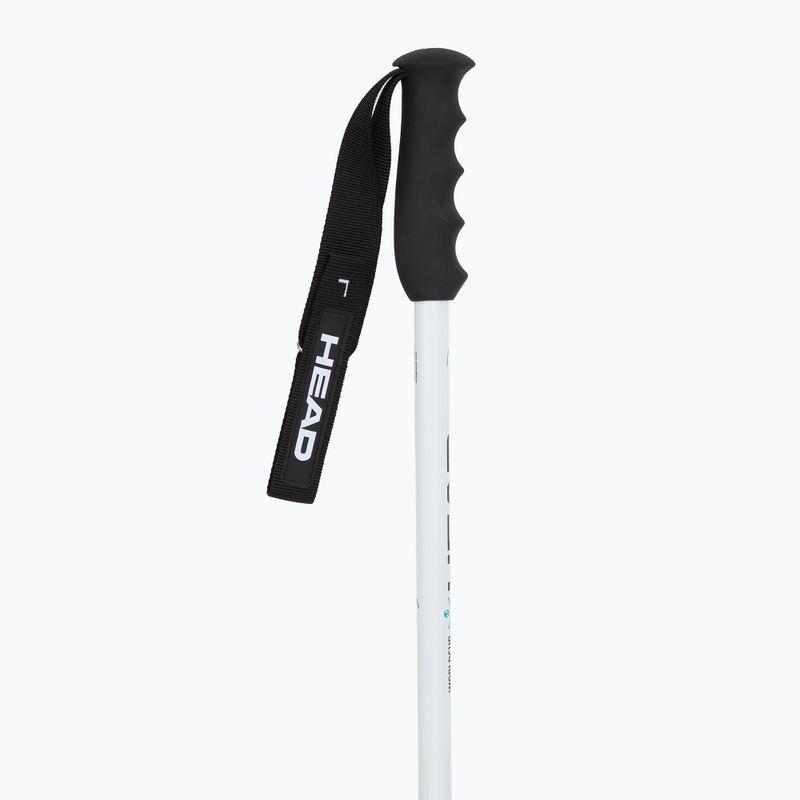 Ski poles HEAD Worldcup SL white/black/speed blue 2