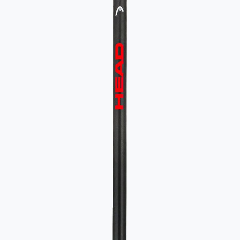 Ski poles HEAD Frontside carbon black/red 7