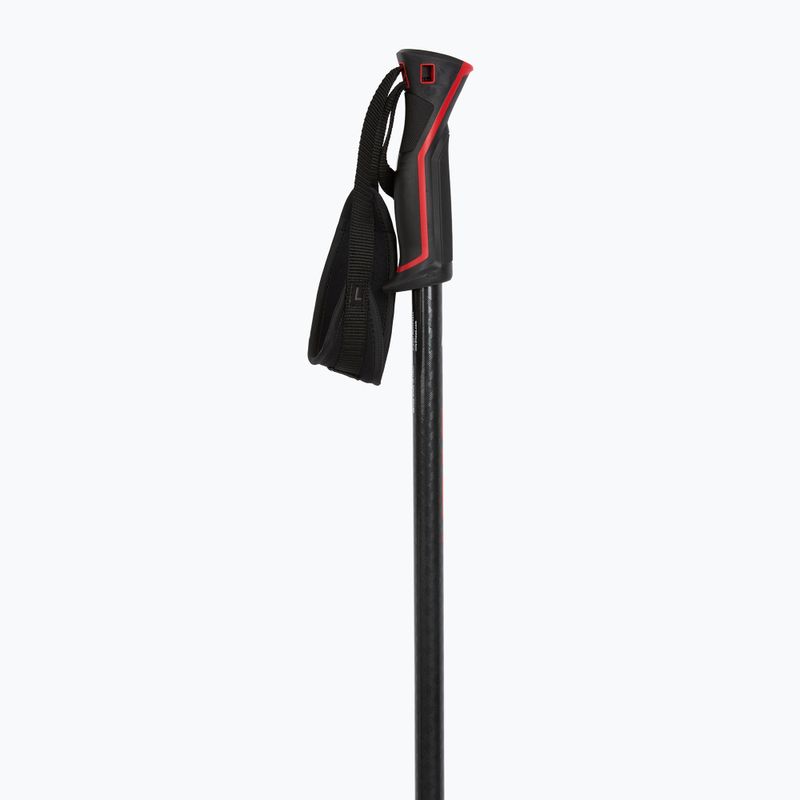 Ski poles HEAD Frontside carbon black/red 2