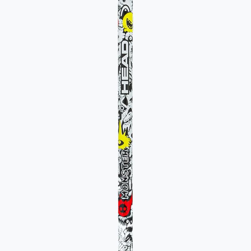 Children's ski poles HEAD Monster Team Jr black/white 8