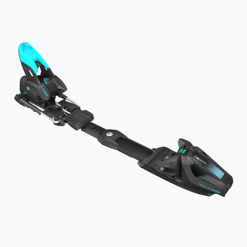 Alpine skis HEAD WC Rebels e-SL RP EVO 14 + bindings Freeflex 14 GW white/blue 5