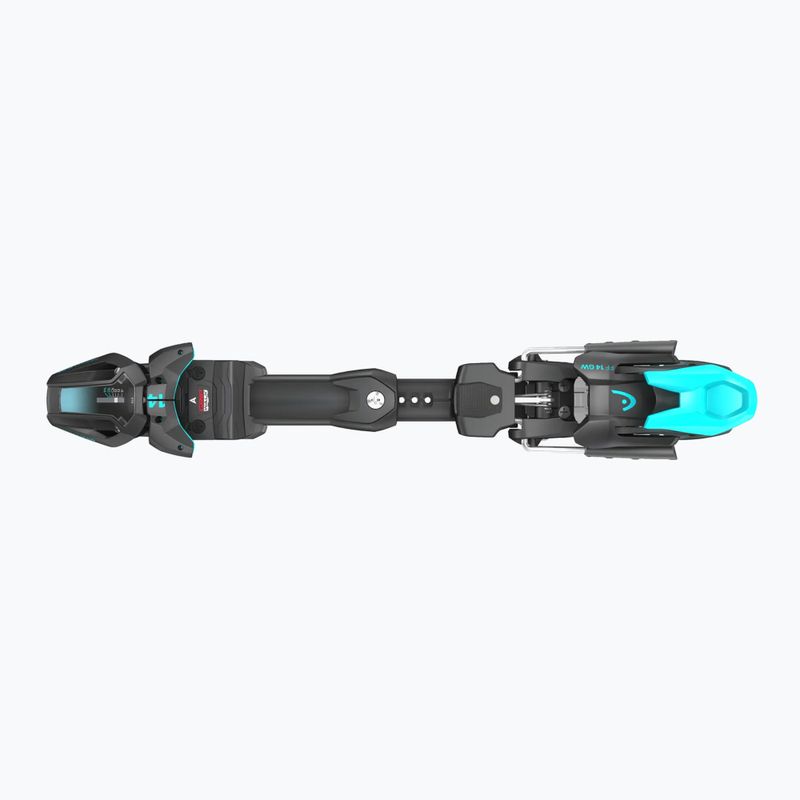 Alpine skis HEAD WC Rebels e-SL RP EVO 14 + bindings Freeflex 14 GW white/blue 9