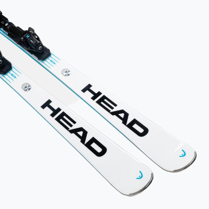 Alpine skis HEAD WC Rebels e-Speed RP EVO 14 + bindings Freeflex 14 GW white/blue 3
