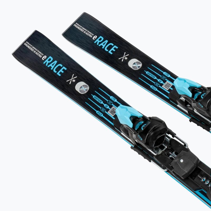Alpine skis HEAD WC Rebels e-Race RP EVO 14 + bindings Freeflex 14 GW black/white 4
