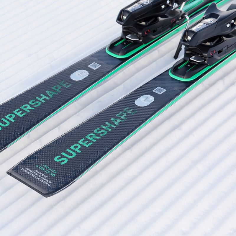Alpine skis HEAD Supershape e-Magnum SW BB-PR + bindings PRD 12 GW black/green 12