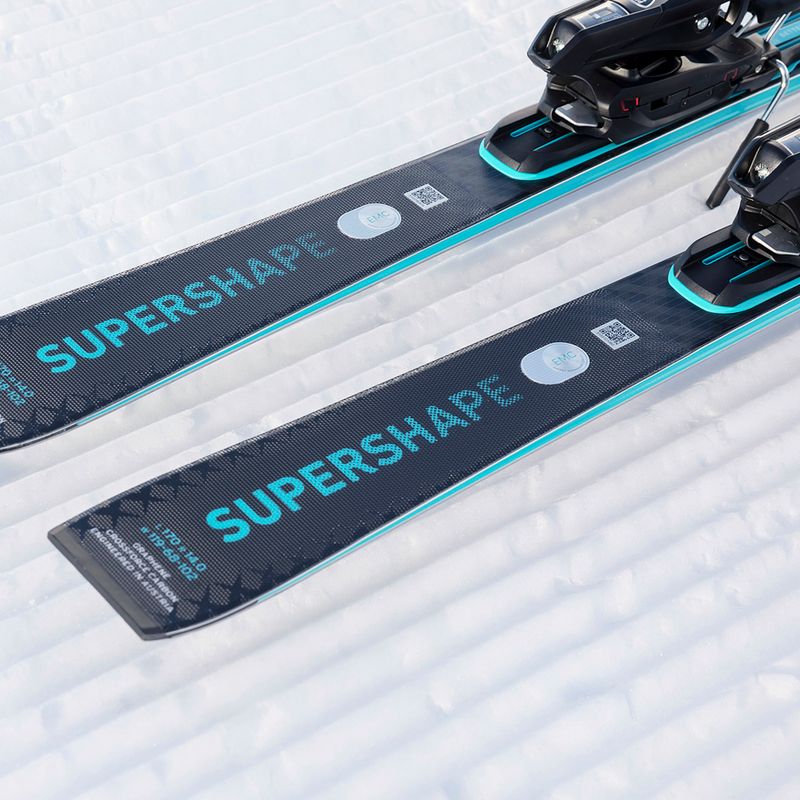 Alpine skis HEAD Supershape e-Speed SW BB-PR + bindings PRD 12 GW black/blue 12