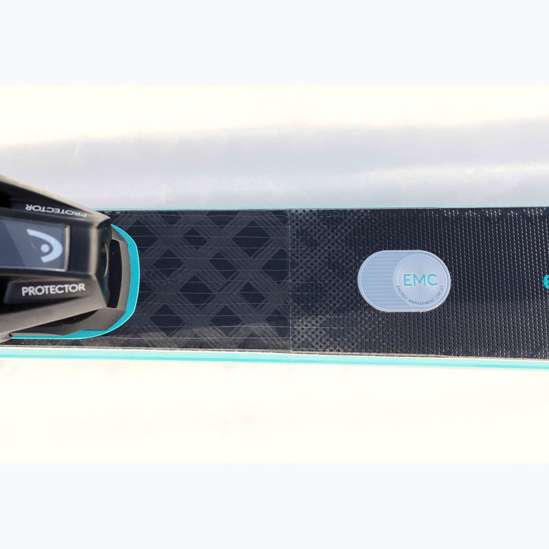 Alpine skis HEAD Supershape e-Speed SW BB-PR + bindings PRD 12 GW black/blue 16