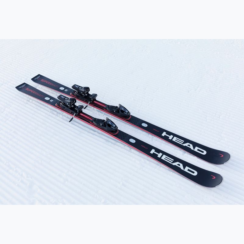 Alpine skis HEAD Supershape e-Rally SW BB-PR + PRD 12 GW black/red 10