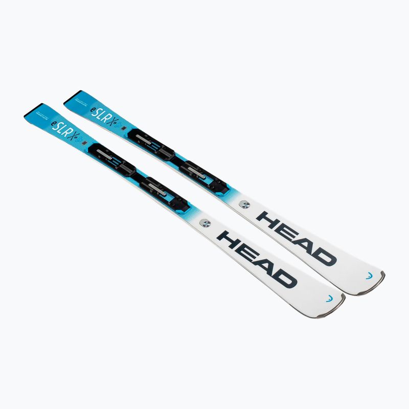 Alpine skis HEAD WC Rebels e.SLR Lyt-PR + bindings PR 11 GW white/blue 2