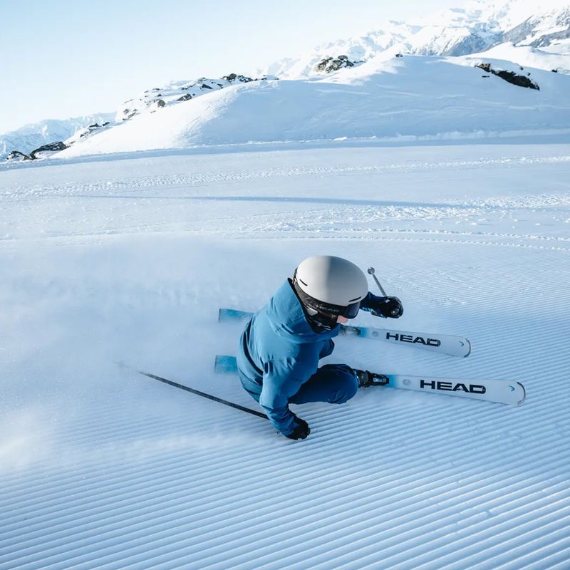 Alpine skis HEAD WC Rebels e.SLR Lyt-PR + bindings PR 11 GW white/blue 11