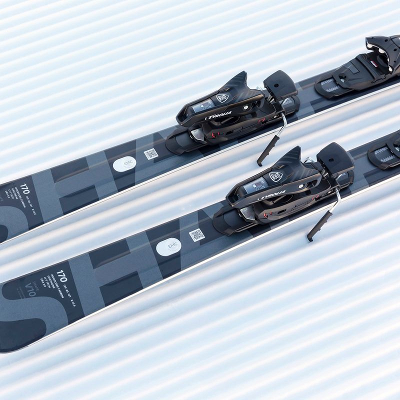 Alpine skis HEAD Shape e-V10 SW AMT-PR + bindings PR 11 GW anthracite/grey 9