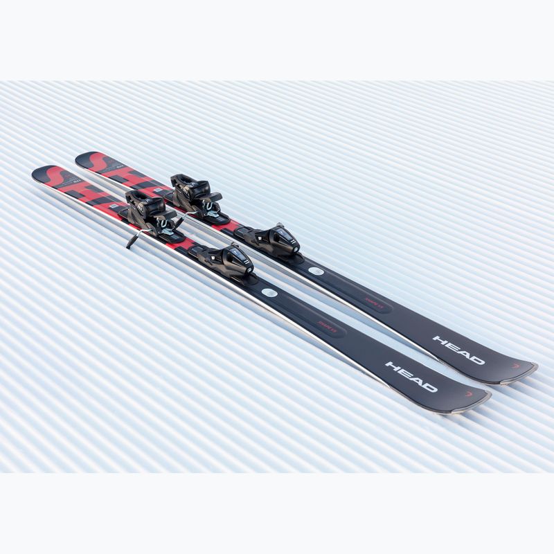 Alpine skis HEAD Shape e.V5 AMT-PR + bindings PR 11 GW anthracite/red 7