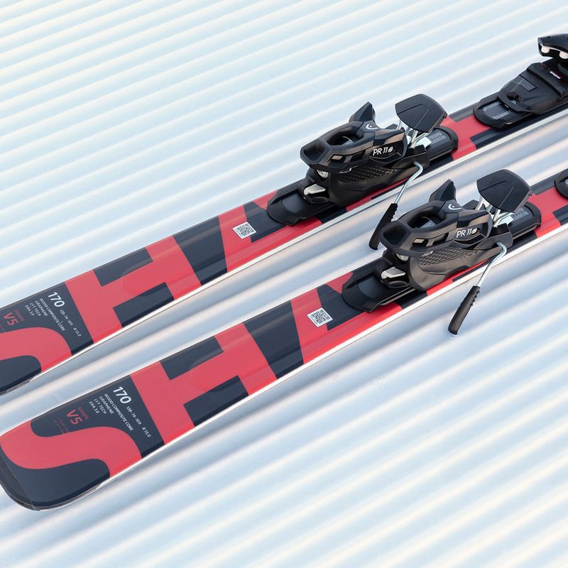 Alpine skis HEAD Shape e.V5 AMT-PR + bindings PR 11 GW anthracite/red 9
