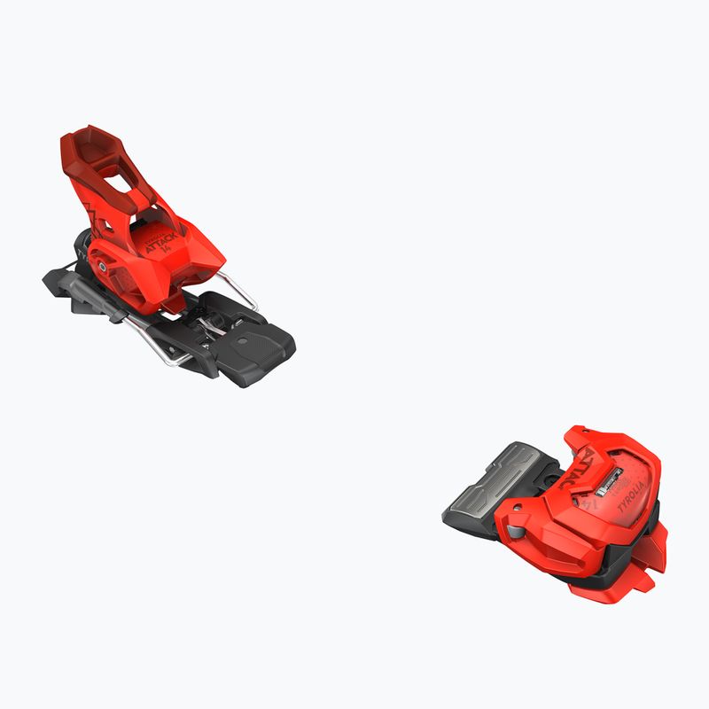 Alpine skis HEAD Kore 100 Ti + bindings Attack 14 GW black/red 6