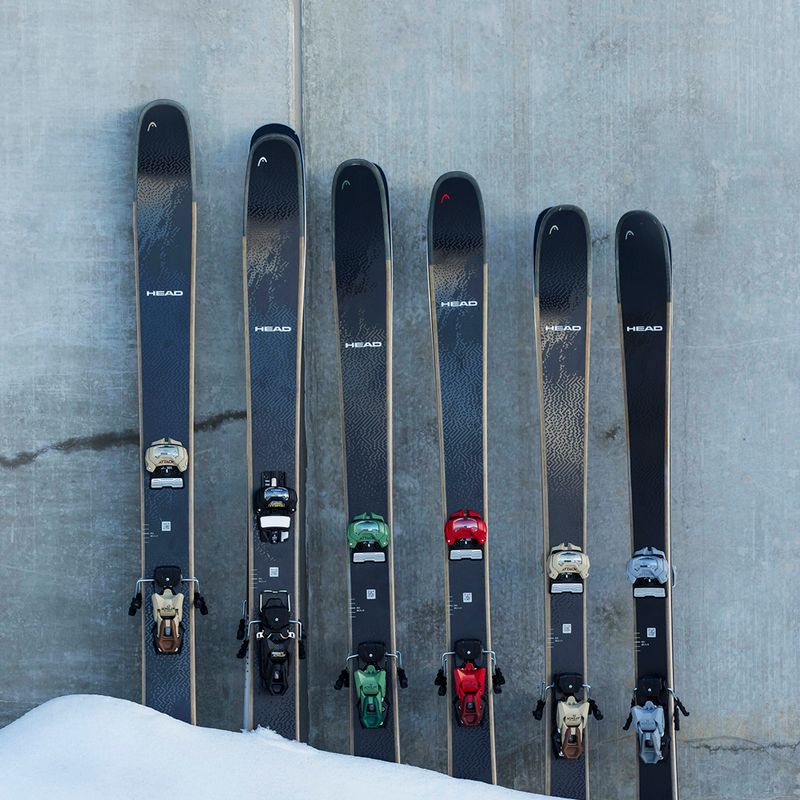Alpine skis HEAD Kore 100 Ti + bindings Attack 14 GW black/red 11