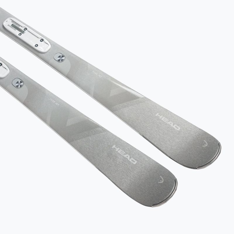 Women's alpine skis HEAD e.Pure Joy SLR BB Joy Pro + bindings Joy 9 GW SLR silver/grey 3