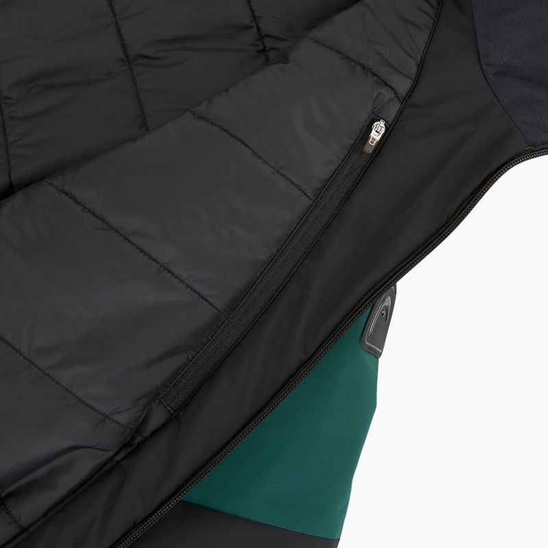 Men's ski jacket HEAD Neo dark teal/black 6