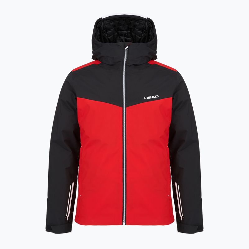 Men's ski jacket HEAD Shape black/red