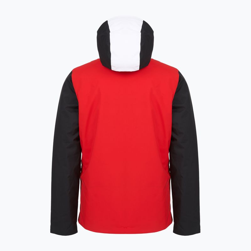 Men's ski jacket HEAD Shape black/red 2