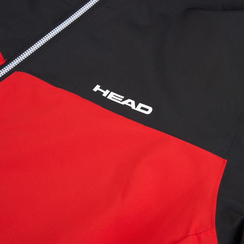 Men's ski jacket HEAD Shape black/red 3