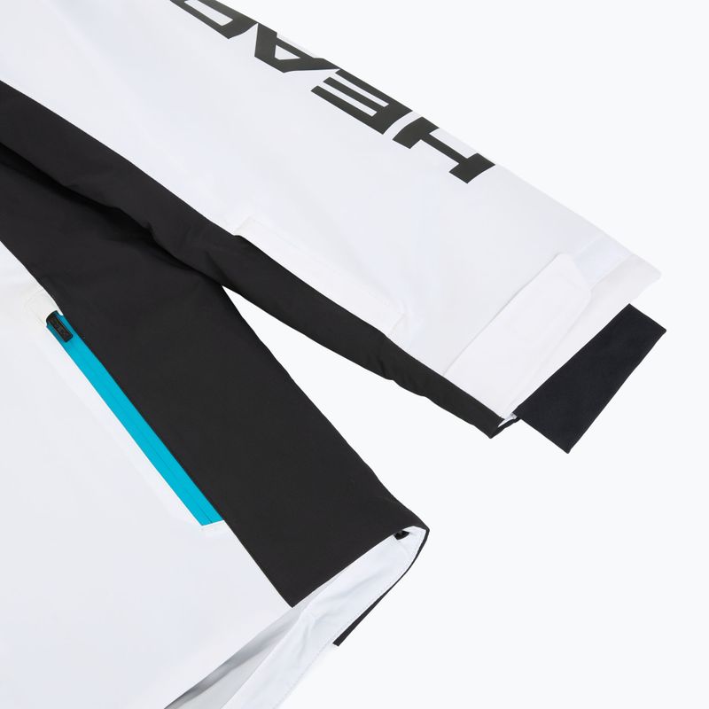 Men's ski jacket HEAD Race Nova black/white 4