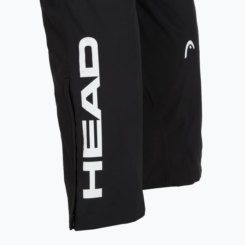 Men's ski trousers HEAD Race Nova black/blue 4