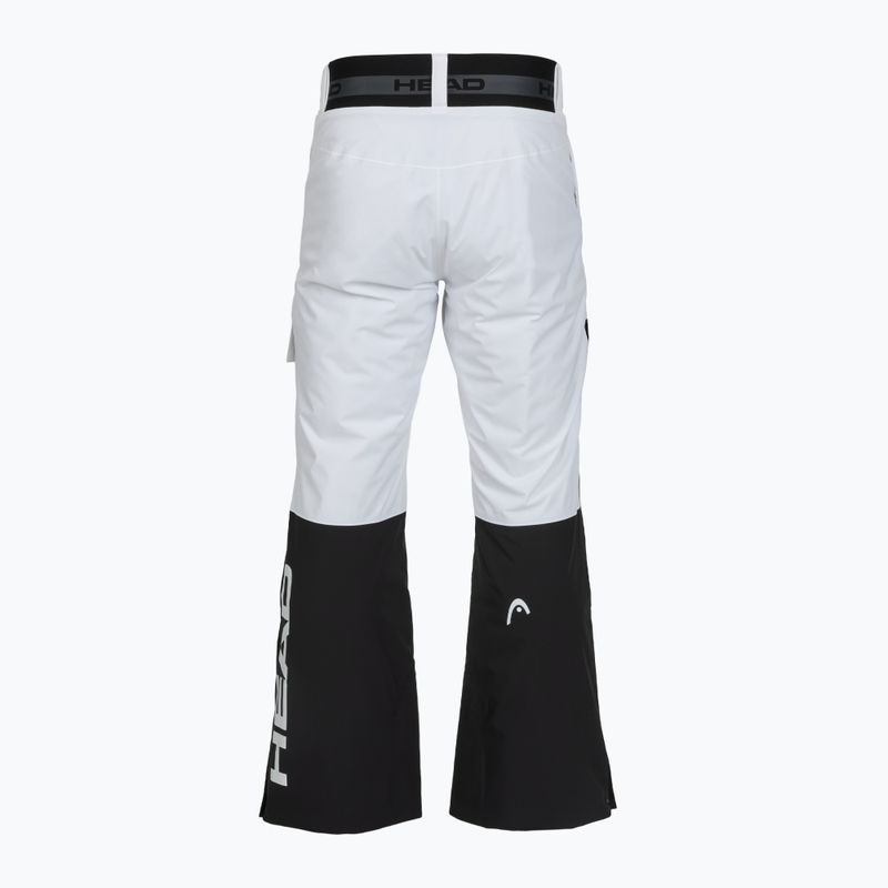 Men's ski trousers HEAD Race Nova black/white 2